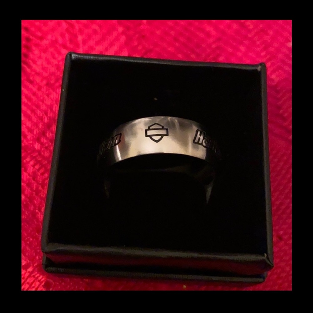 Harley Brushed Mens Rings